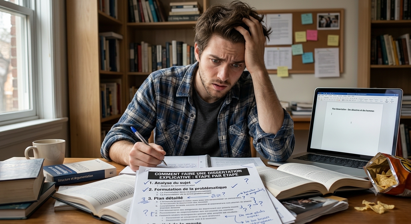 Comment faire une dissertation explicative étape par étape